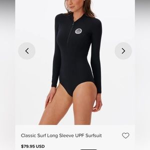 Surf suit Rip Curl. Size 6/ XXS